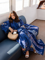 MS-06 | 3 PC Eid Luxury Lawn 25 | Monaco by Parishay