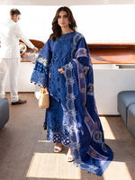MS-06 | 3 PC Eid Luxury Lawn 25 | Monaco by Parishay