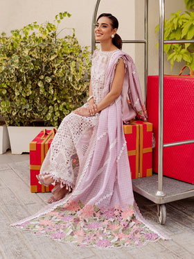 MS-07 | 3 PC Eid Luxury Lawn 25 | Monaco by Parishay
