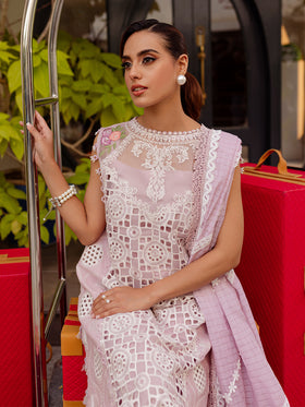 MS-07 | 3 PC Eid Luxury Lawn 25 | Monaco by Parishay
