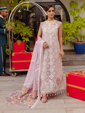 MS-07 | 3 PC Eid Luxury Lawn 25 | Monaco by Parishay