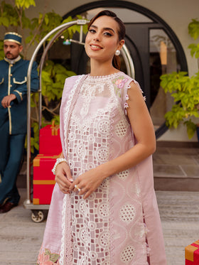 MS-07 | 3 PC Eid Luxury Lawn 25 | Monaco by Parishay