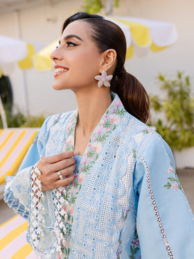 MS-10 | 3 PC Eid Luxury Lawn 25 | Monaco by Parishay