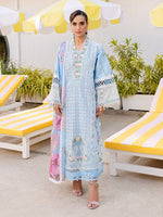 MS-10 | 3 PC Eid Luxury Lawn 25 | Monaco by Parishay
