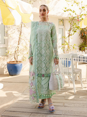 MS-12 | 3 PC Eid Luxury Lawn 25 | Monaco by Parishay