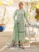 MS-12 | 3 PC Eid Luxury Lawn 25 | Monaco by Parishay