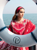 MS-14 | 3 PC Eid Luxury Lawn 25 | Monaco by Parishay