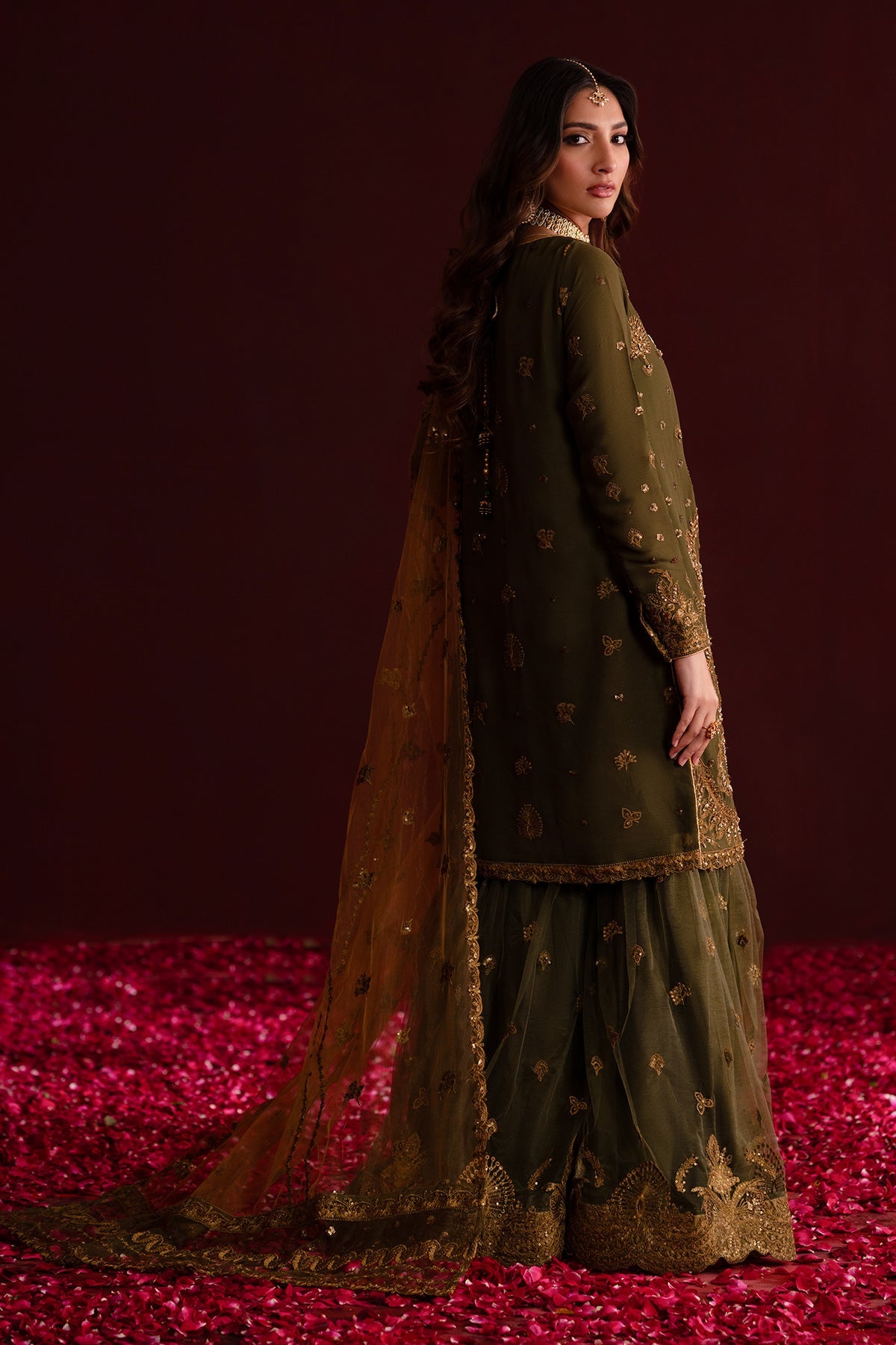Sunoora | Nooresha By Emaan Adeel | Embroidered 3 Piece Chiffon Suit Stitched | Eid 2025