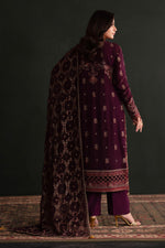 Jenan | Nooresha By Emaan Adeel | Embroidered 3 Piece Chiffon Suit Stitched | Eid 2025