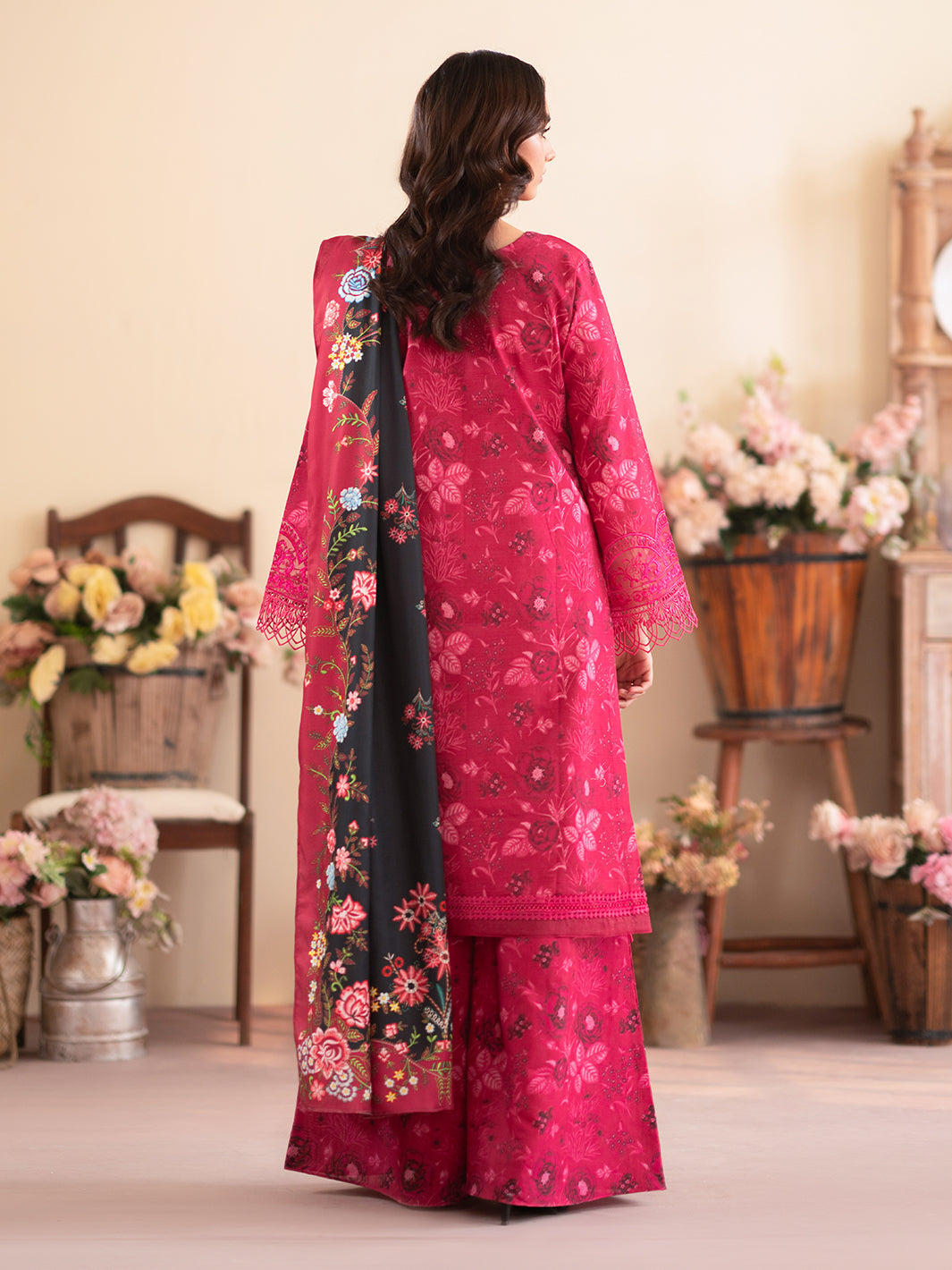Leila By Mahnur Petunia | 3 PC Khaddar