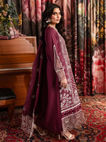 Veronica Luxury Karandi '24 ROSE| 3 PC KARANDI