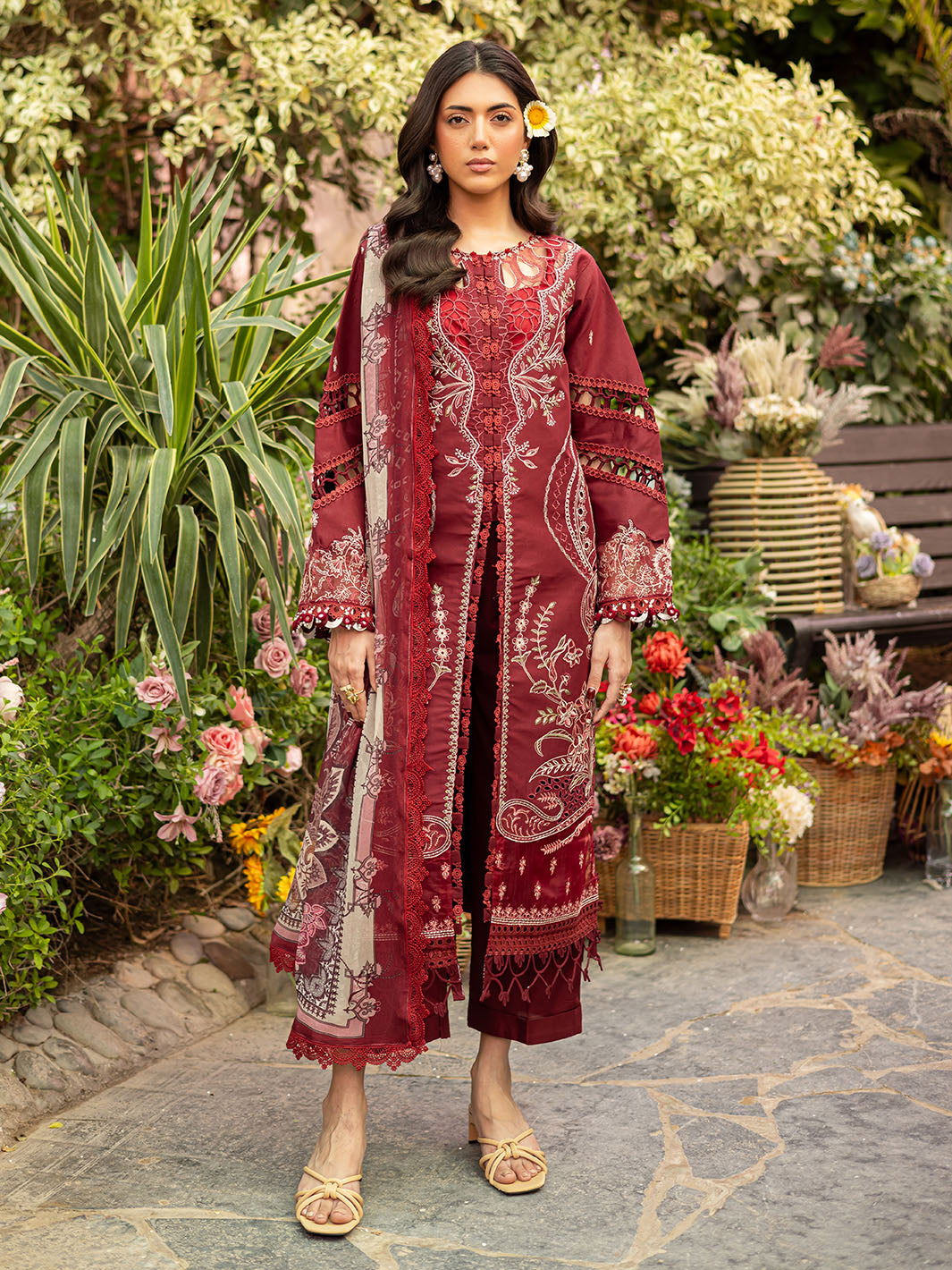 Shangrila By Barishay - 01 | 3 PC Lawn