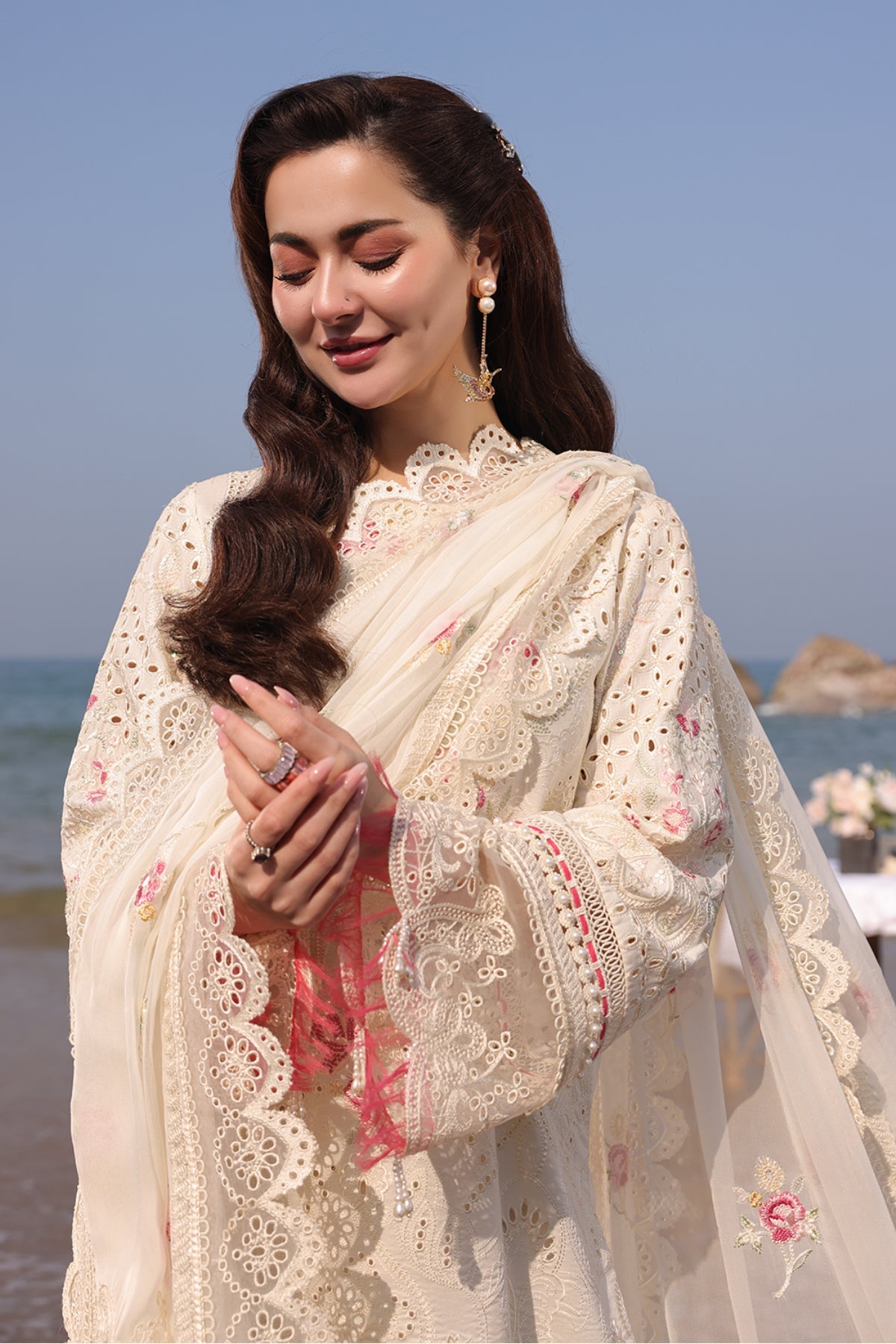 Hania Luxury Lawn'25 |SL 76 Irha | IMROZIA PREMIUM | Serene