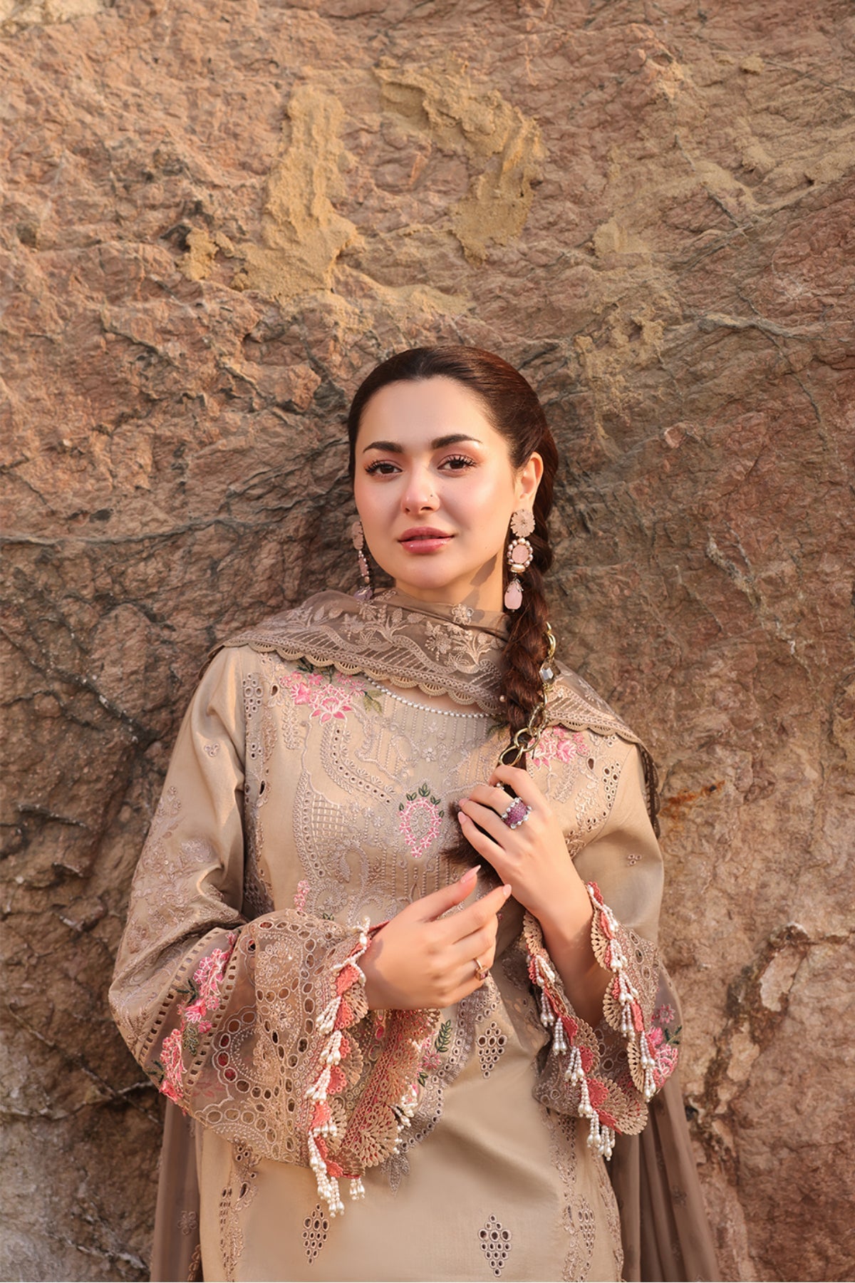 Hania Luxury Lawn'25 | SL 81 Alyana | IMROZIA PREMIUM | Serene