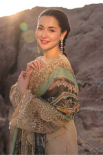 Hania Luxury Lawn'25 | SL 83 Ayzal | IMROZIA PREMIUM | Serene