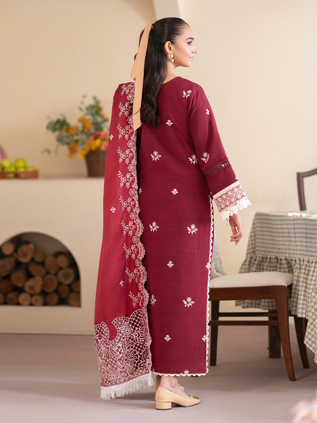 Leila By Mahnur Selene | 3 PC Khaddar