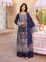 Husn e Jahan Luxury Lawn '25| Serina | 3 PC Luxury Lawn