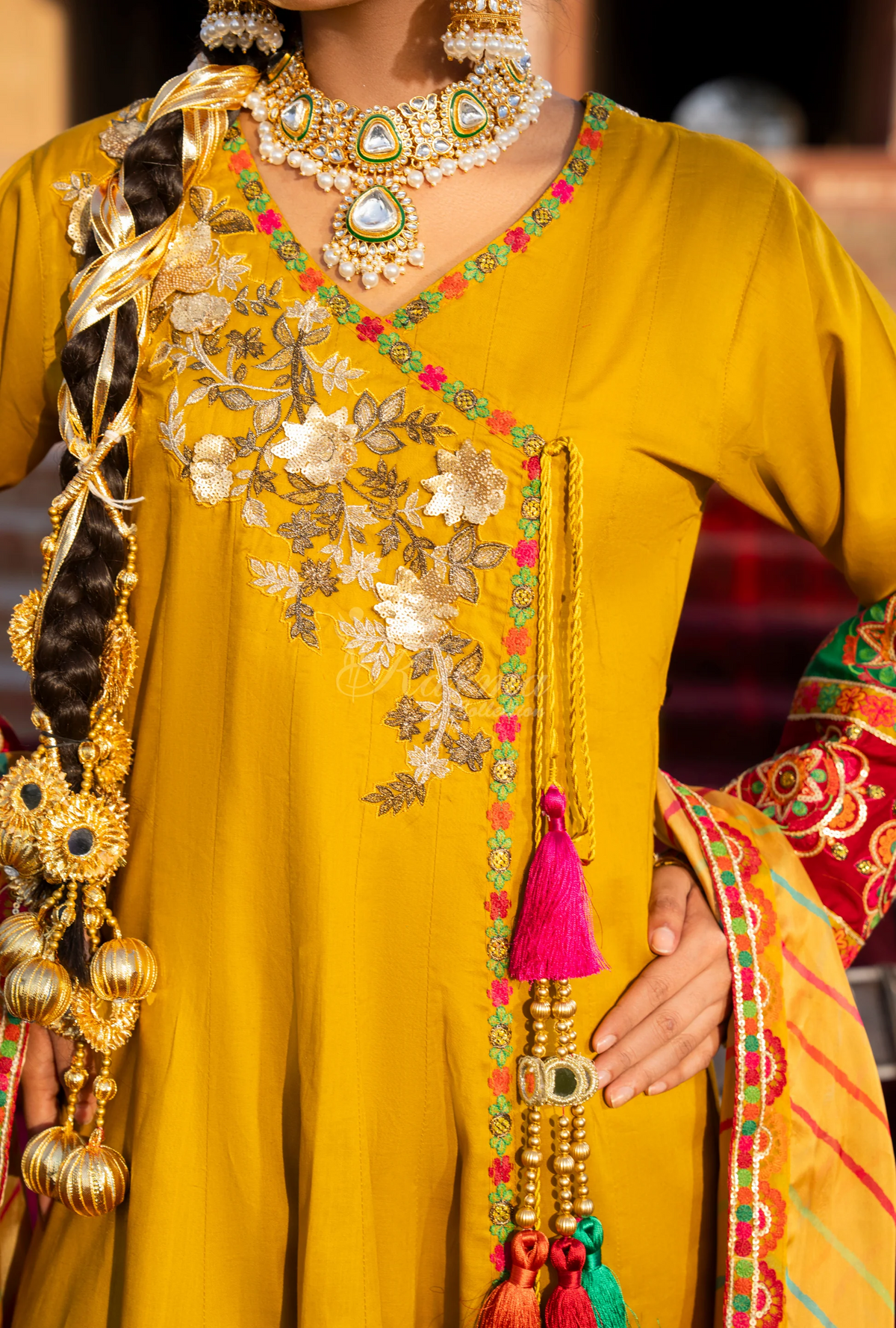 Chaand-Raat BY Karma Collection HONEY GOLD KC-1552