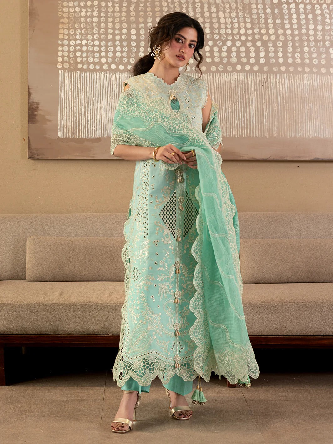 Eid 2026 Sirene Luxury Lawn Stitched S-08