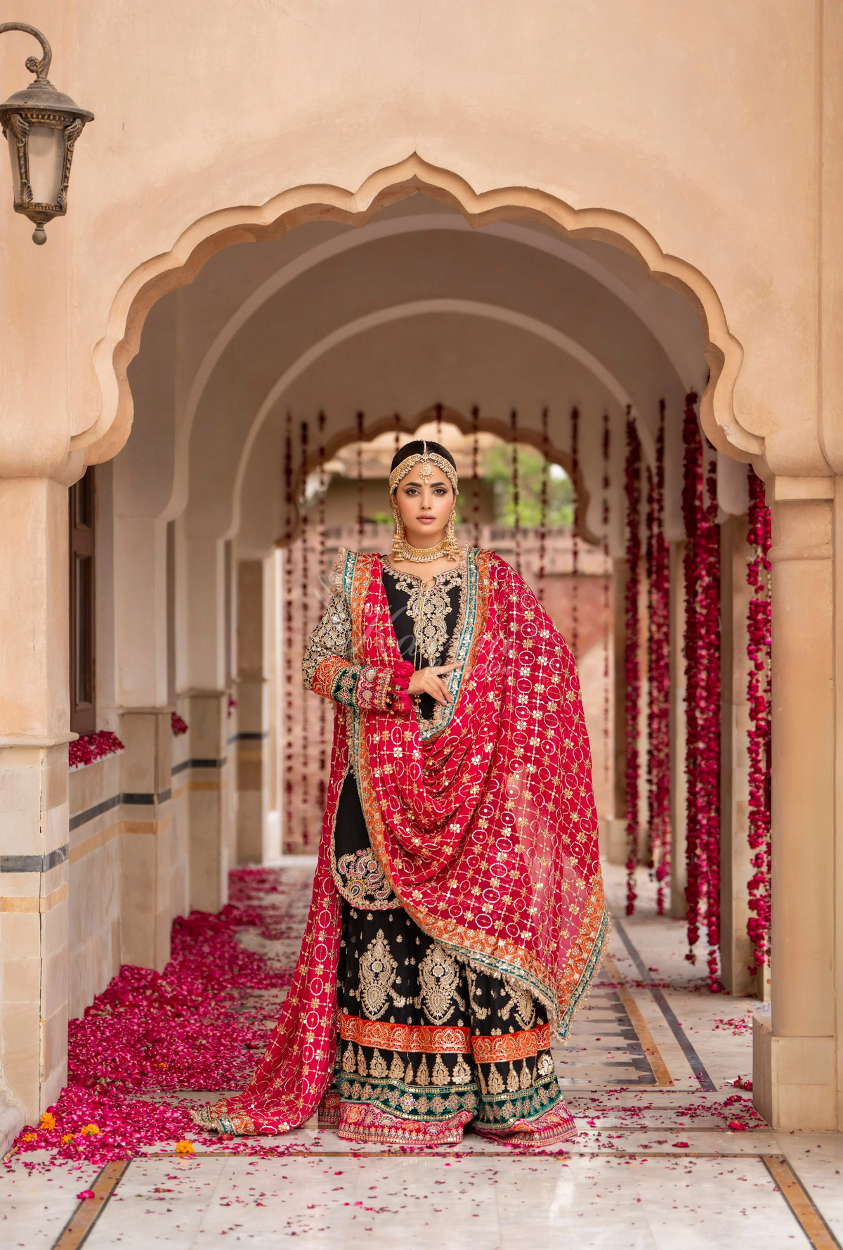 Festive Edit 2026 Karma Collection JAHAN-ARA BLACK COAL F498