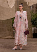 CRIMSON LAVENDER FALL - D5A STITCHED