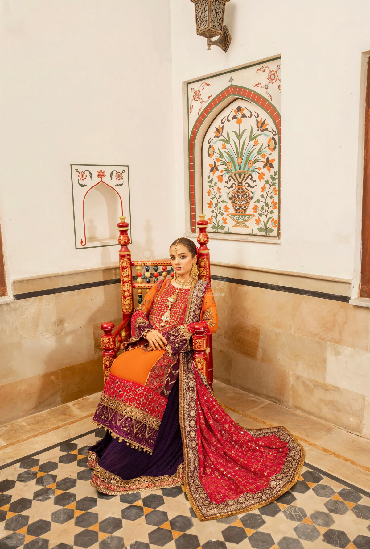 Festive Edit 2026 Karma Collection JAHAN-ARA MULTI -B F-500