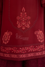 Winter Luxury 3 Piece Embroidered Mishaal Karma CollectionEMBER SKU:KC-1537