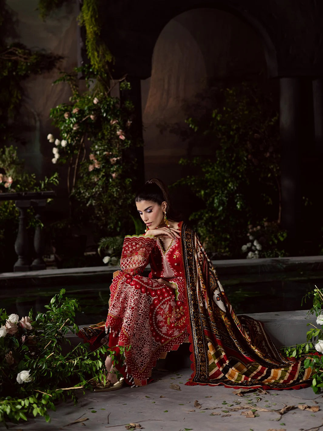 Amelia Luxury Winter '25 CK-013 | 3 PC Kotrai