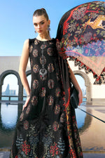Maria B Stitched Embroidered Luxury Lawn 3 Piece Suit D-2605-B- Eid Collection