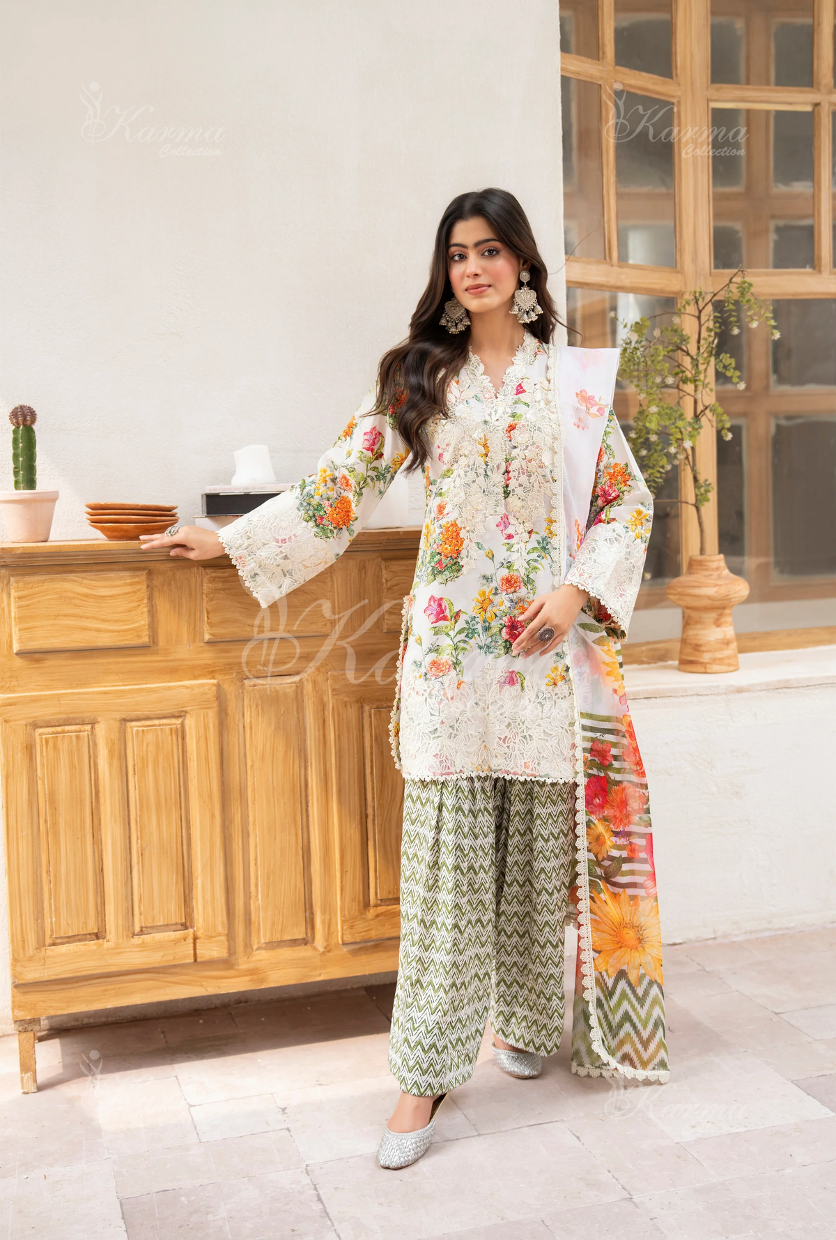Farshi Shalwar Karma Collection DAISY KC-1494