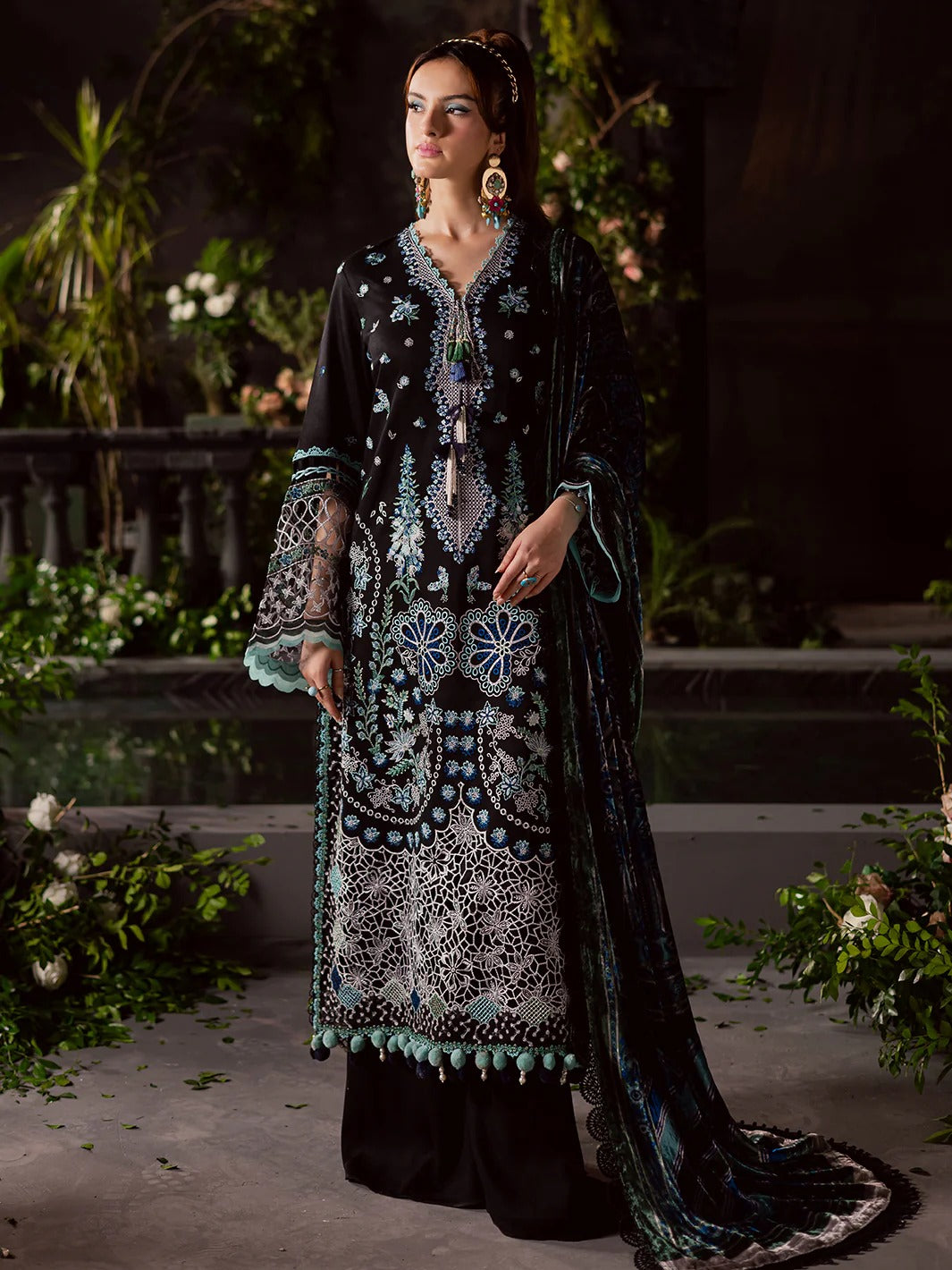 Amelia Luxury Winter '25 CK-014 | 3 PC Kotrai