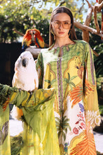 M Prints by Maria B Stitched Lawn 3 Piece Suit D-05 B - Summer Collection