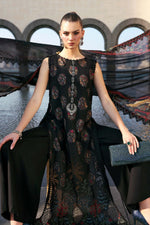 Maria B Stitched Embroidered Luxury Lawn 3 Piece Suit D-2605-B- Eid Collection