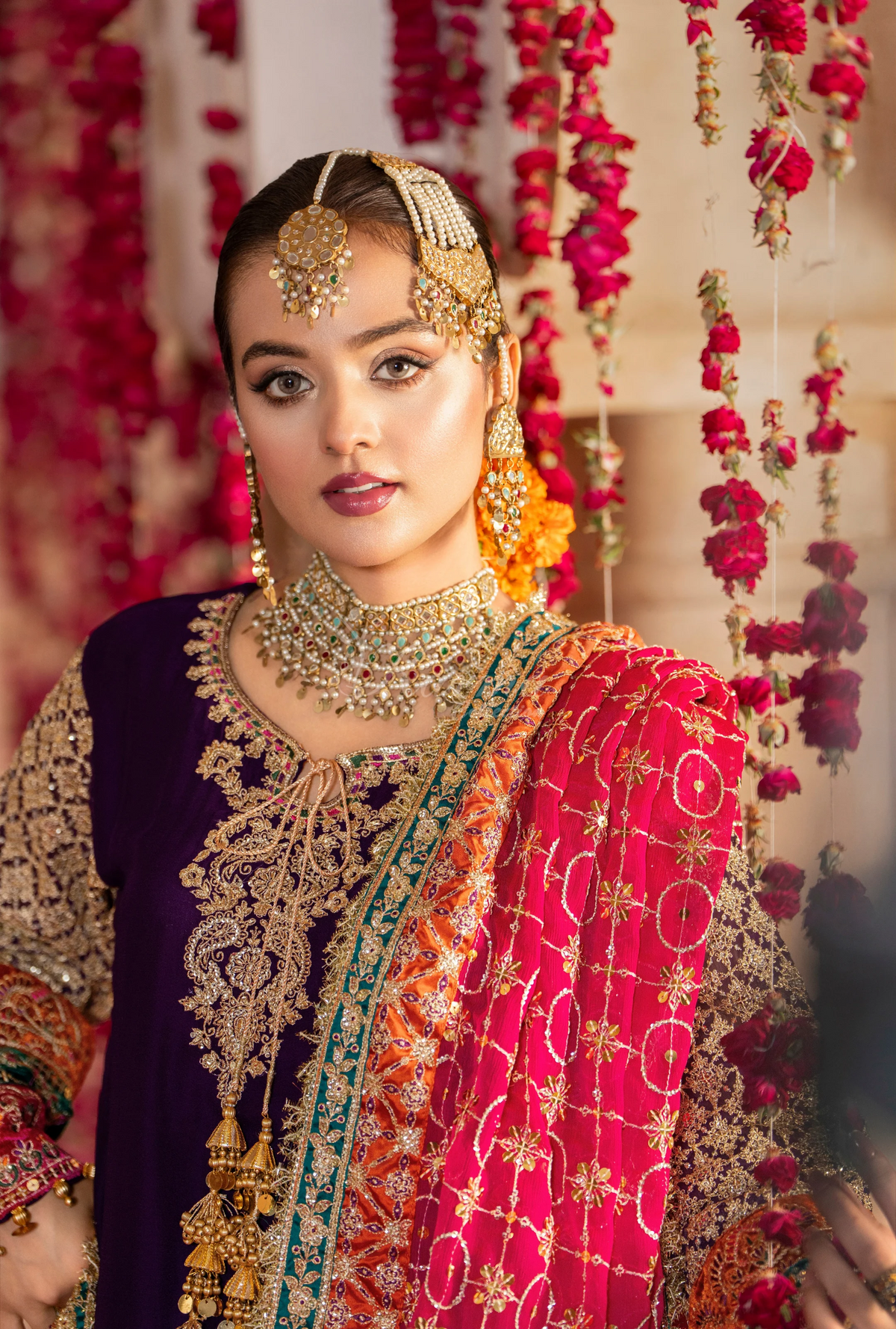 Festive Edit 2026 Karma Collection JAHAN-ARA ROYAL PURPLE F498