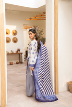 Farshi Shalwar Karma Collection SAPPHIRE MIST KC-1498