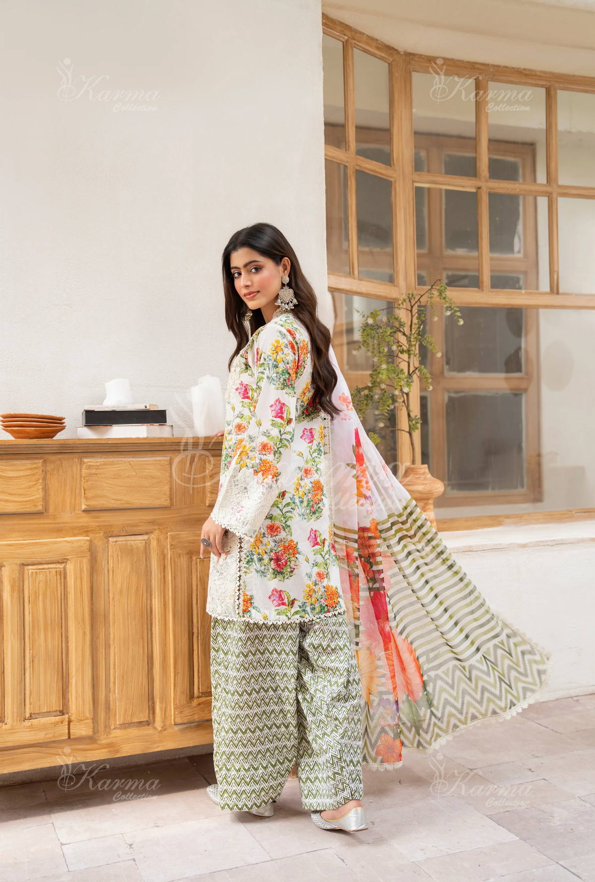 Farshi Shalwar Karma Collection DAISY KC-1494