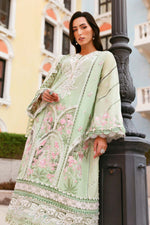 Maria B Stitched Embroidered Luxury Lawn 3 Piece Suit D-2611-A- Eid Collection