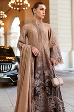 Maria B Stitched Embroidered Luxury Lawn 3 Piece Suit D-2601-A - Eid Collection