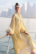 Maria B Stitched Embroidered Luxury Lawn 3 Piece Suit D-2604-A- Eid Collection
