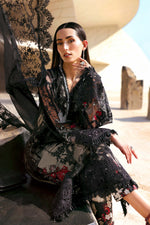 Maria B Stitched Embroidered Luxury Lawn 3 Piece Suit D-2607-B- Eid Collection