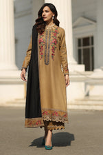 CHARIZMA SIGNATURE VOL 1 WINTER 2025-3-PC Stitched Peach Leather with Velvet CSW5-05