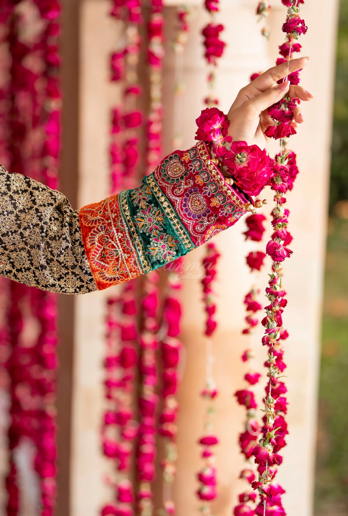 Festive Edit 2026 Karma Collection JAHAN-ARA BLACK COAL F498