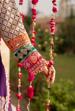 Festive Edit 2026 Karma Collection JAHAN-ARA ROYAL PURPLE F498