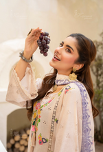 Farshi Shalwar Karma Collection WARM WHITE KC-1499
