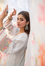 Farshi Shalwar Karma Collection SOFT ICE BLUE KC-1493