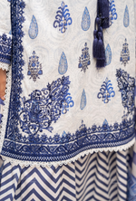 Farshi Shalwar Karma Collection SAPPHIRE MIST KC-1498