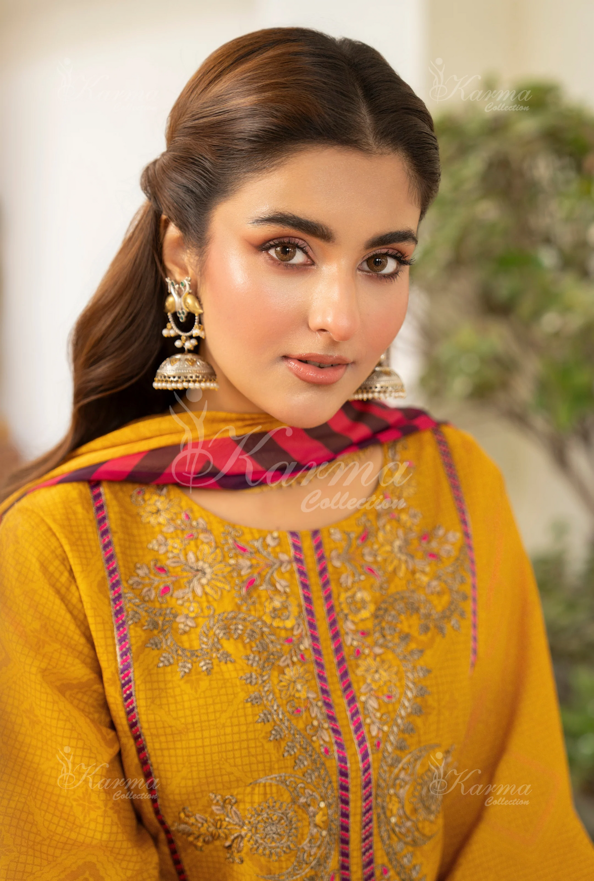 Farshi Shalwar Karma Collection MARIGOLD GLINT KC-1501