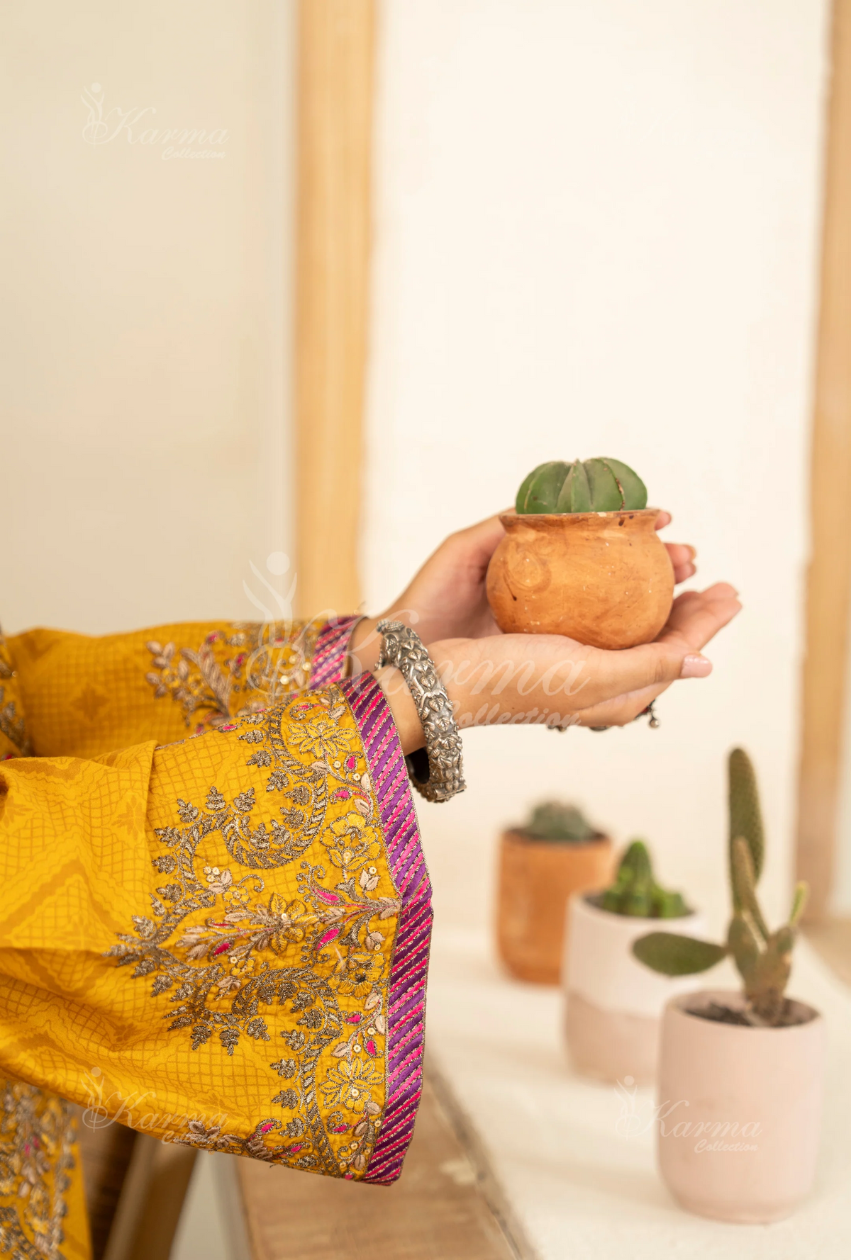Farshi Shalwar Karma Collection MARIGOLD GLINT KC-1501
