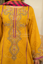 Farshi Shalwar Karma Collection MARIGOLD GLINT KC-1501