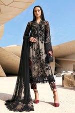Maria B Stitched Embroidered Luxury Lawn 3 Piece Suit D-2607-B- Eid Collection